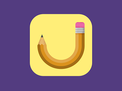 Daily UI - Day 5 app daily icon jot pencil ui