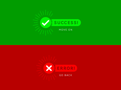 Daily UI - Day 11 daily error green message red success ui