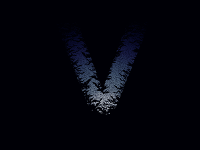 "V" is for Vampires 36daysoftype art design graphics illustration typography v