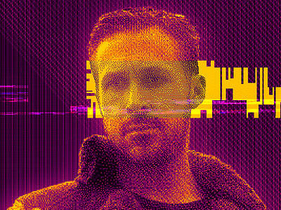 Ryan Gosling - Blade Runner 2048 2049 art blade crt fan glitch gosling retro runner ryan