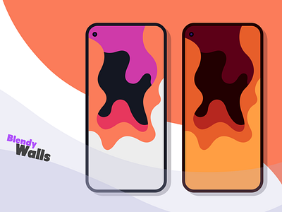 Blendy Wallpapers abstract android android app app art design developer dribbble graphic art illustration wallpapers waves