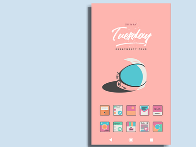 Apricity Icon Pack android android app app design developer dribbble flat graphic design graphic art icon icon app iconpack illustration illustrator minimal new new app space wall art wallpapers