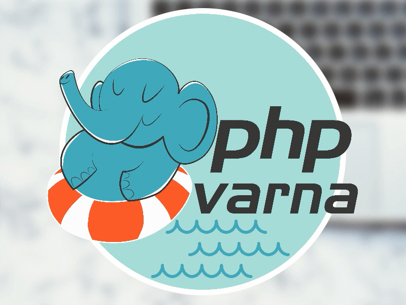 PHP Varna user group elephant logo mascot php varna