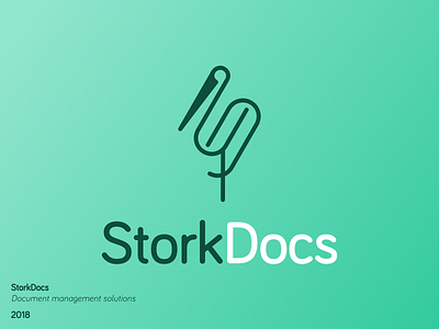 StorkDocs documents paperclip stork