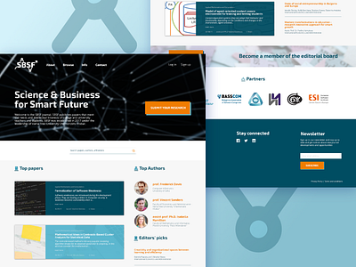 SBSF Landing page business editorial feedbackthanks platform sbsf science