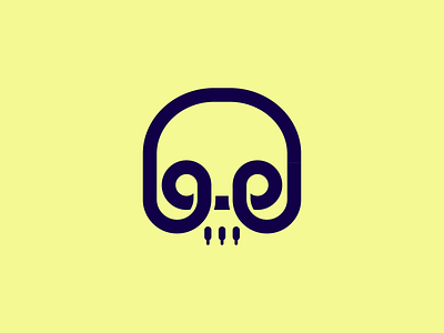 Skullcandy🎧 logomark concept brandidentity branding concept earpods headphones jack logo logomark plug skull skullcandy