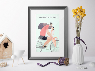 Valentine's day illustration design valentines day 插图 设计