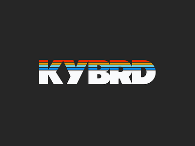 KYBRD logo branding graphic design logo typography