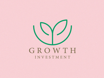 Growth brand identity branding design identity illustration logo ui vector