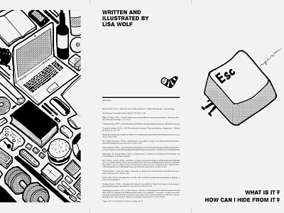 escapism brochure (pt.1) design graphic design illustration