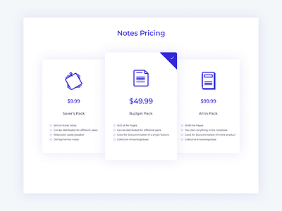 Daily UI #030 - Pricing