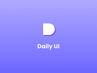 Daily UI #052 - Logo Design dailyui design logo logodesign minimal shot ui