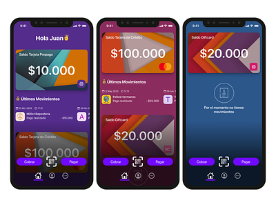 Payment App Concept app apple iphonex mobile motion payment