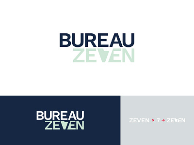 Bureauzeven - Logo design branding bureauzeven identity logo logo design