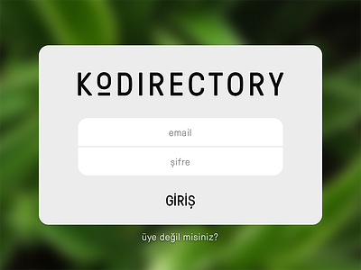 KoDirectory Login for Kolektif House directory email forgot house kolektif labs login password screen