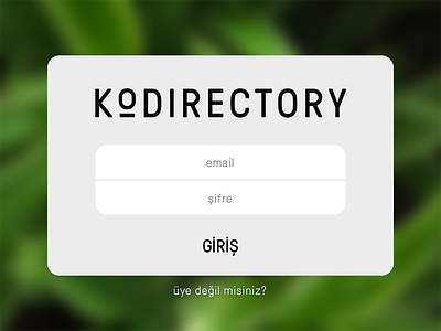 KoDirectory Login for Kolektif House