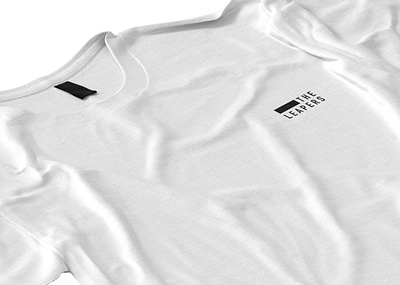 The Leapers Tee - Merch Design black design merch merchandise minimal shirt simple t shirt tshirt typography white