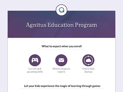 Agnitus Education Program