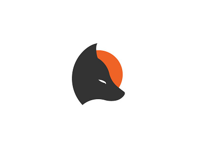Logo Challenge #5 animal challenge fox golden goldenratio logo logodesign orange ratio thirtylogos wildlife wolf