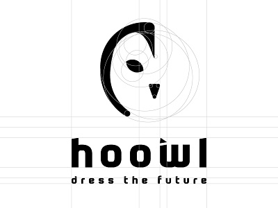 Hoowl logo design goldenratio grid guide hoowl logodesign sport training