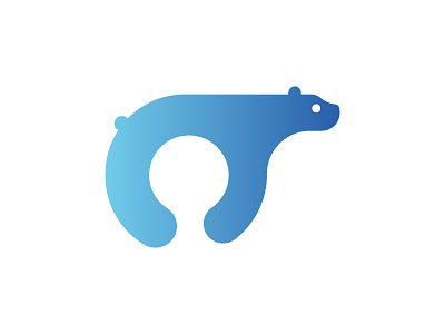 Save bears animals bears blue challenge design greenpeace ice logo logodesign nature save