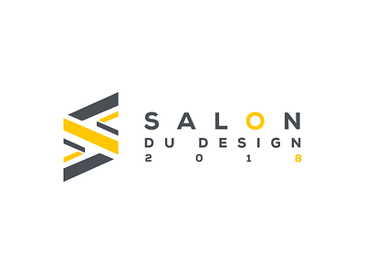 Salon du design 2018 logo 2018 brand design logo mark s salon salon du design swiss