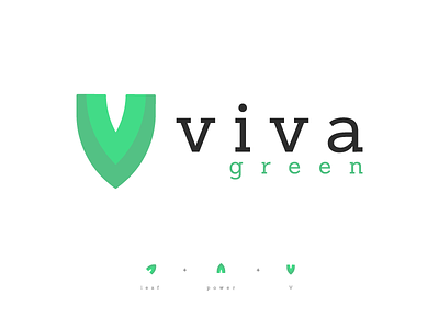 Viva green green letter lettering logo logodesign mark planet power symbol v viva