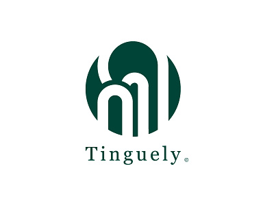 Tinguely Logo fashion green logo logodesign luxe luxury mark name simple symbol tinguely