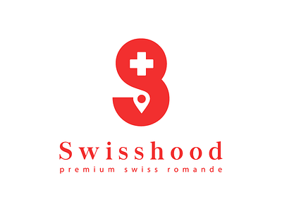 Swisshood logo brand branding design hood illustration logo logodesign mark simple suisse swiss swiss style travel vector
