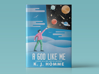 A God Like Me - Book cover illustration art artwork book book cover book cover illustration character character design cover illustration design drawing graphic design graphicdesign illustration illustrator publication publication design