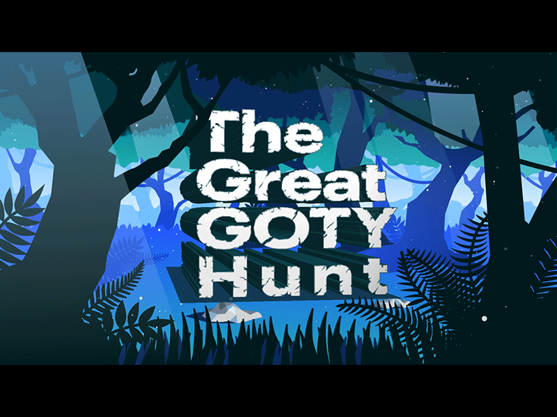 The Great GOTY Hunt 3 12fps after effects jungle particles plants text zoom