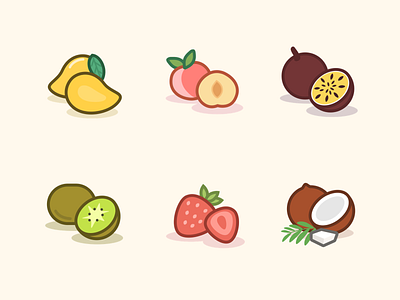 Fruit Icon Set