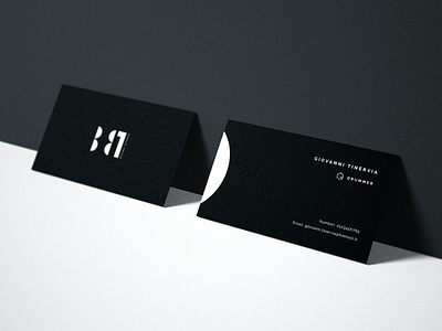 B81 - Business Card band branding busines card clean logo minimal typography