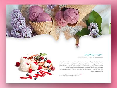 IceCream Website Design