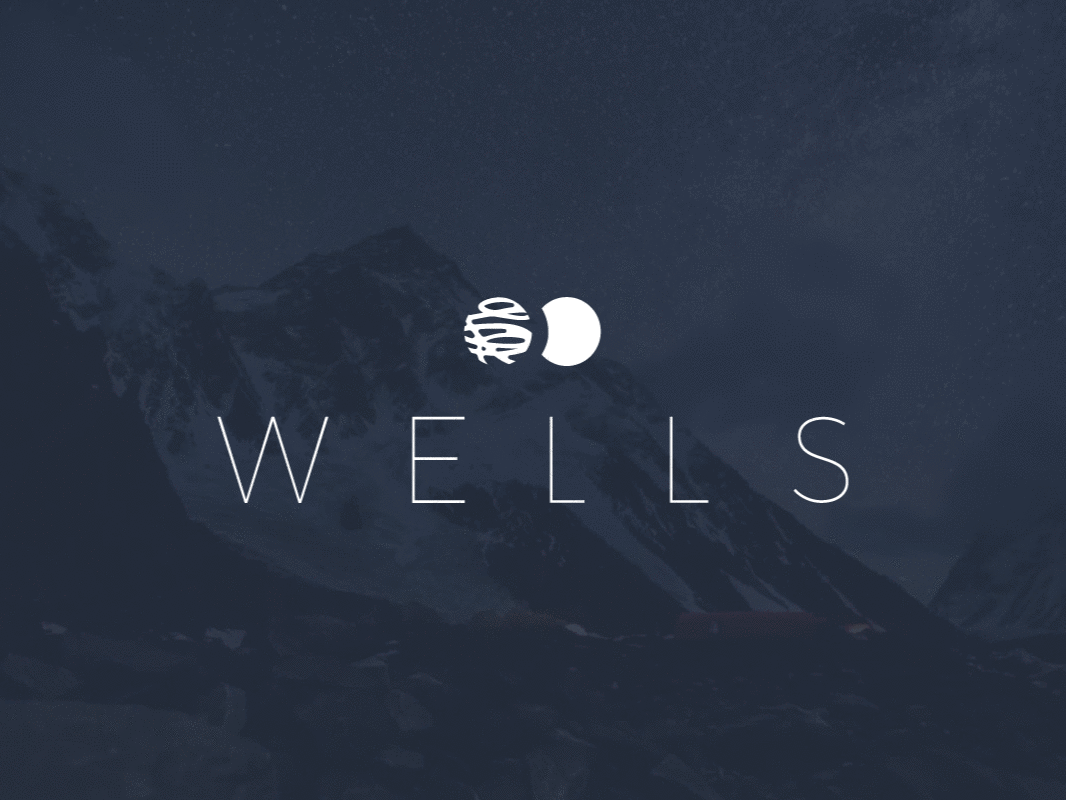 Wells. Find your explorer branding design graphic design ui ux web