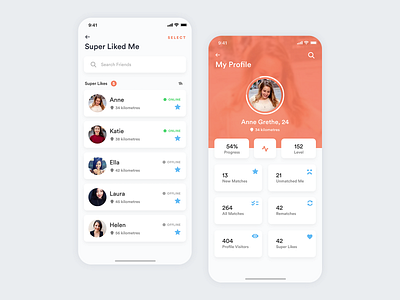 Concept for Dating Report App app dating dating app datingapp ios profile tinder ui ui ux design ux flow