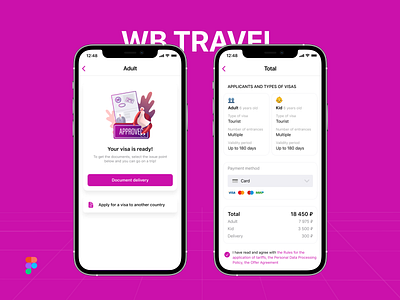 WB Travel App android app design ios travel ui wildberries