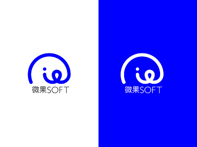 Wego logo blue e elephant g go graphic logo o soft vi w we