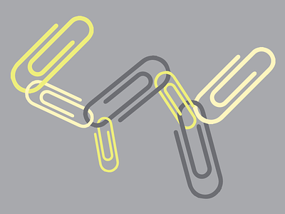 clipped clips color paper scheme