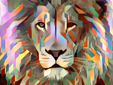 Lion app branding design illustration web