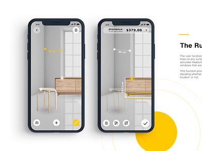 Ikea Place Redesign ar interaction design mobile ux design visual design