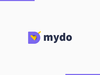 Mydo Task Management app branding design icon logo sketch ui vector