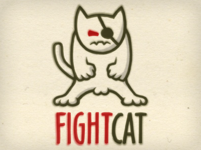 FIGHTCAT (sketch) cat fight fightcat fighter kitty