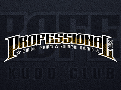 Kudo Club Professional logo fighting kudo logo