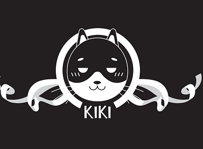Kiki Catte cat illustration kiki