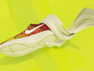 Bolder Creative - Nike Lunar 3d boldercreative contemporary lunar mograph nike running shoes sneaker trainers vibrant wearebolder