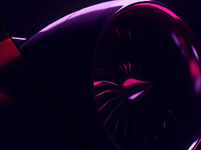 Bolder Creative - Virgin Airlines 3d bolder creative contemporary mograph plane vibrant virgin airlines we are bolder
