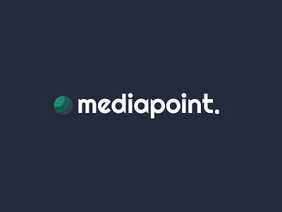 Mediapoint logo association blue business design green logo media mediapoint monitoring point press