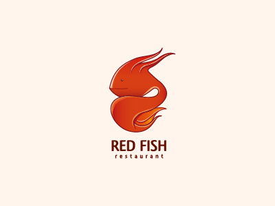 Red fish fish food glad head red restaurant seafood