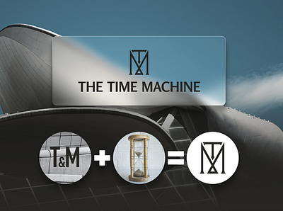 Time Machine logo branding design graphic design icon logo typography vector